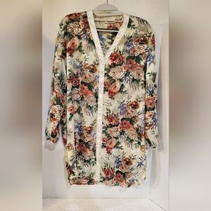 Victoria's Secret Satin Floral Robe